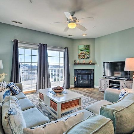 Downtown Ocean City Condo Balcony With Inlet View Extérieur photo