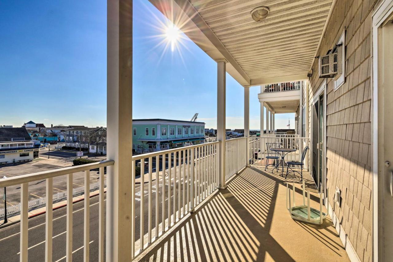 Downtown Ocean City Condo Balcony With Inlet View Extérieur photo