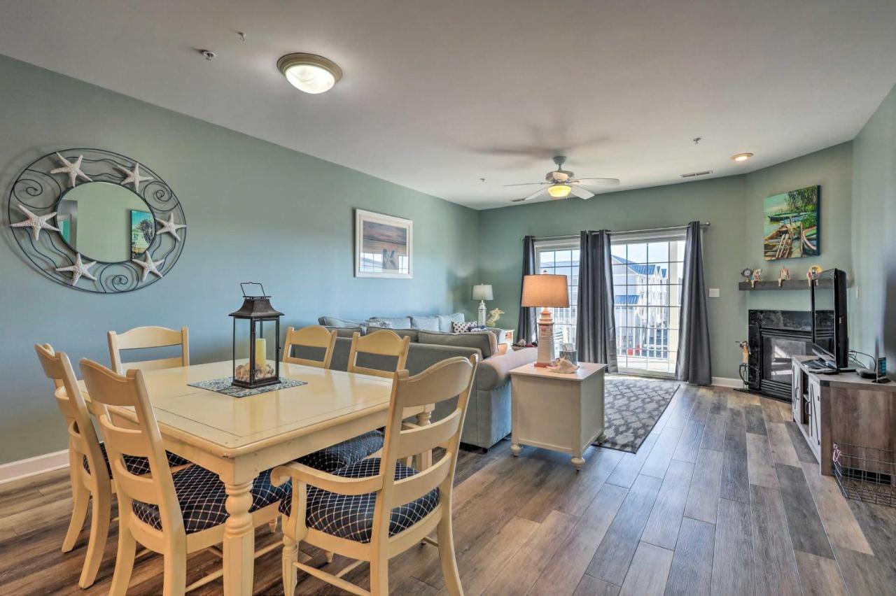 Downtown Ocean City Condo Balcony With Inlet View Extérieur photo