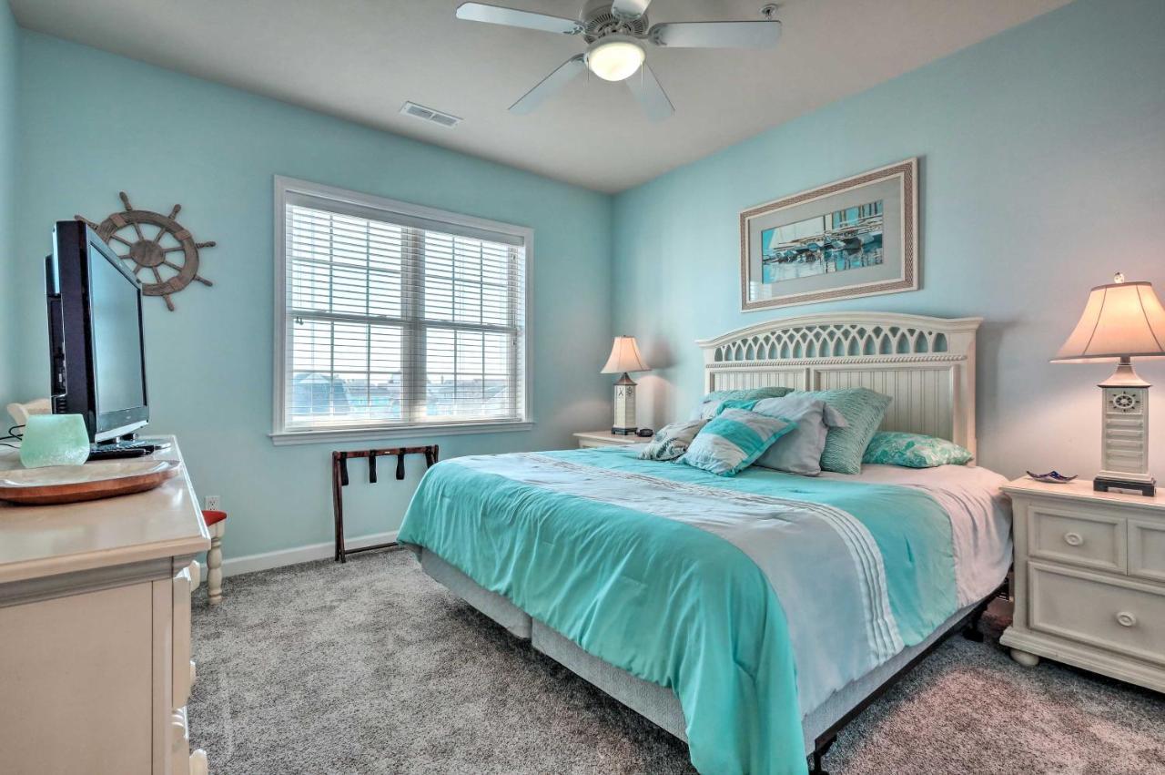 Downtown Ocean City Condo Balcony With Inlet View Extérieur photo