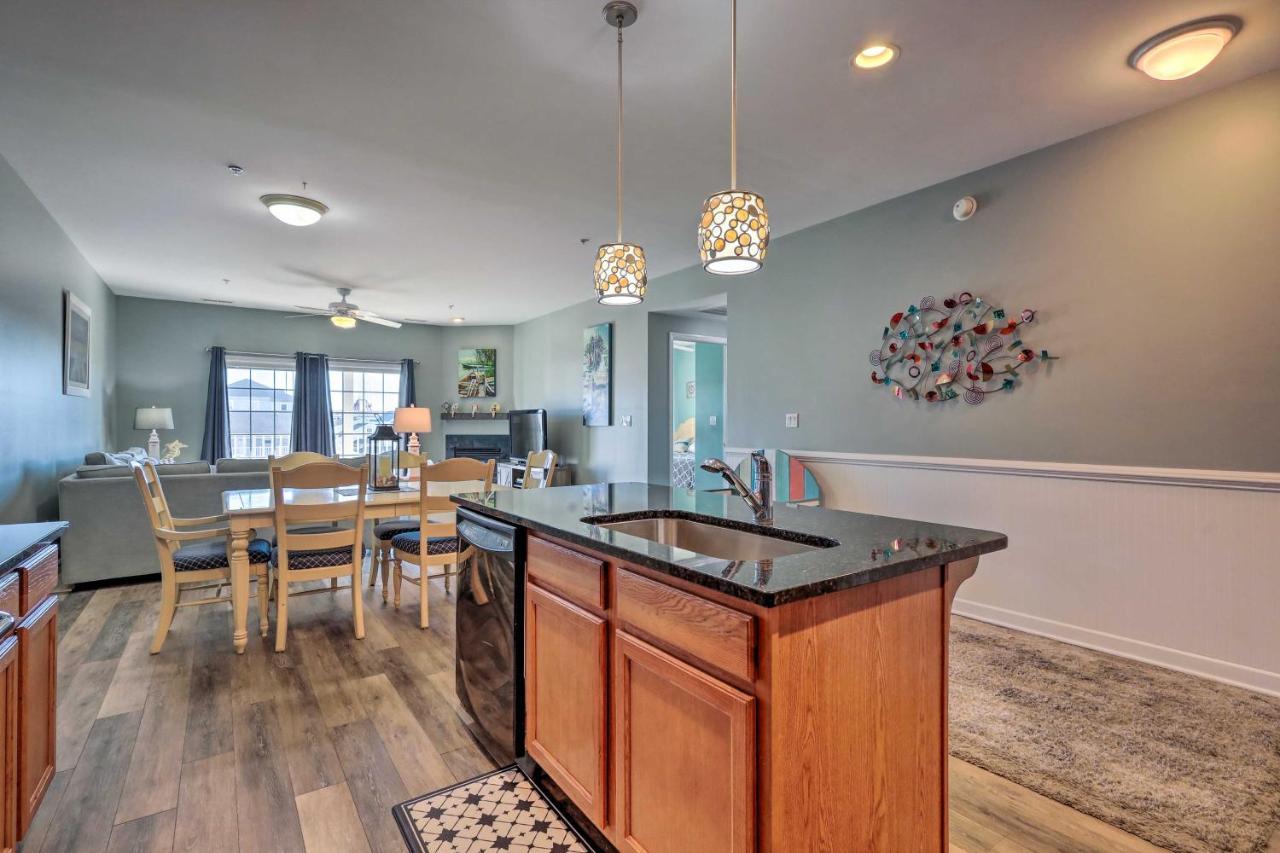 Downtown Ocean City Condo Balcony With Inlet View Extérieur photo
