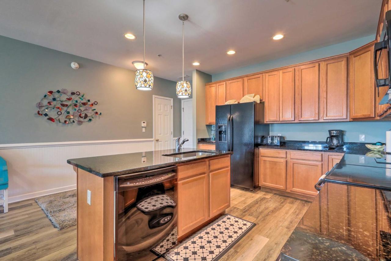 Downtown Ocean City Condo Balcony With Inlet View Extérieur photo