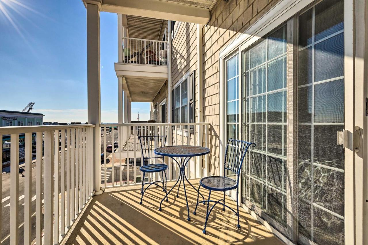 Downtown Ocean City Condo Balcony With Inlet View Extérieur photo