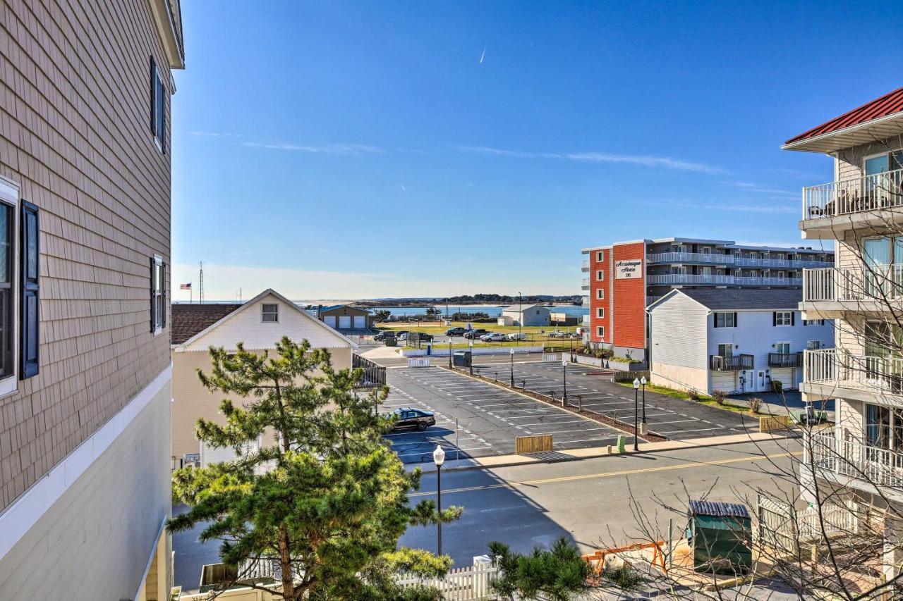 Downtown Ocean City Condo Balcony With Inlet View Extérieur photo