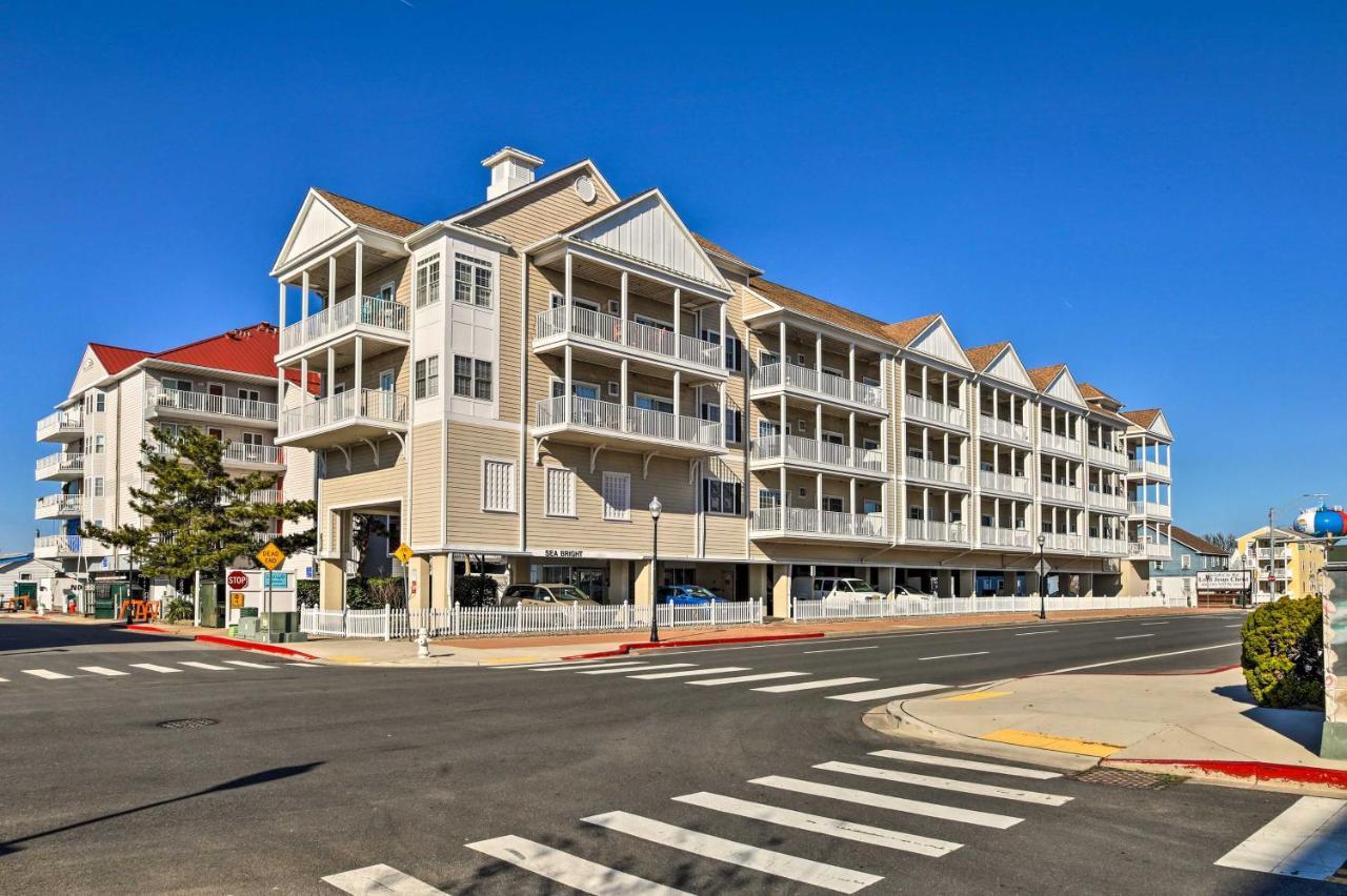 Downtown Ocean City Condo Balcony With Inlet View Extérieur photo